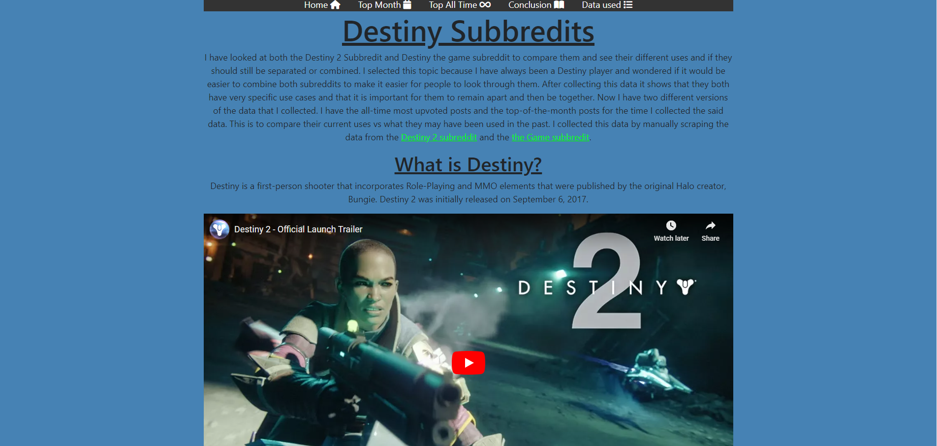 Mobile Narrative Data Website 1